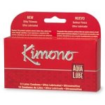 Kimono Ultra Lubricated Ultra Sensitive Latex Condoms, With Aqua Lube 12 ea Kimono Ultra Lubricated Ultra Sensitive Latex Condoms, With Aqua Lube 12 ea