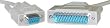 DB9 Female / DB25 Male, 8C, Null Modem Cable, 15 ft (UL)