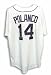Placido Polanco Autographed Detroit Tigers White Majestic Baseball Jersey Inscribed with 