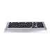 Logitech Cordless Desktop S 510 - Keyboard - wireless - RF - mouse - USB / PS/2 wireless receiver - arctic silver - US