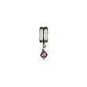 February Birthstone Dangle Oriana Bead - Pandora Bead & Bracelet Compatible