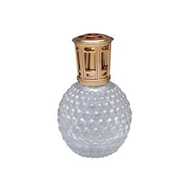 Scentier Clear Bubble Glass Fragrance Lampe With Gold Top by Scentier Fragrance Lampe