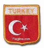 Turkey - Country Shield Patches
