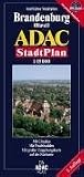 ADAC Stadtpläne, Brandenburg (Havel): Mit Cityplan. Mit Postleitzahlen. Mit großer Umgebungskarte