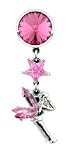 PierceLess belly button ring fairy
