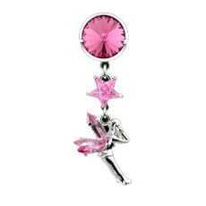 PierceLess belly button ring fairy by 