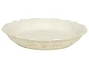 CorningWare Traditions Pie Dish, Embossed Distressed White