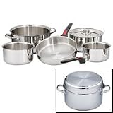 Magma Stainless Steel Cookware - Nestable 9 Piece Set