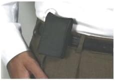 Minimed Standard Leather Case, Black w/ Nylon Lining