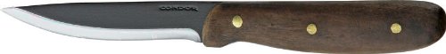 Condor Tool and Knife Sapien 4-Inch Straight Blade, Walnut Handle, Black Leather Sheath Condor Tool and Knife Sapien 4-Inch Straight Blade, Walnut Handle, Black Leather Sheath Hunting Knives
