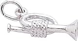 Bugle Charm by Rembrandt Charms