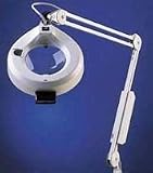 Luxo Fluorescent Magnifying Lamp W/ Desk Clamp
