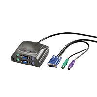 Rotronic VALUE PC - Share KVM Switch 2 - > 1 PS / 2 mit Kabel Preisvergleich