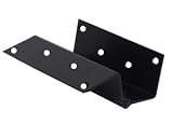 Offset Shutter Hinges Black Powder Coat