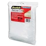 3M Scotch Full/Twin Size Mattress Cover: 53in x 84in x 9.5in