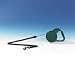 Flexi Classic Retractable Cord Leash Green 16 Foot - CLASSIC 1-5
