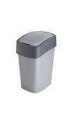 Curver - 186133 - Poubelle - Flip Bin - 10 L - Gris