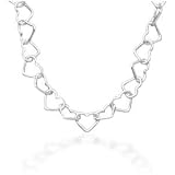 Linked Together Heart Chain Bracelet