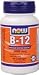 NOW VITAMIN B-12 5000 mcg - 60 LOZENGES (Sublingual)