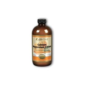 Life Time Nutritional Specialties Liquid Calcium Magnesium Citrate Orange Vanilla