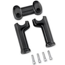 H-D Black Handlebar Riser Kit 55996-09