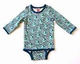Katvig Long Sleeve Body Blue Chess 9 12mths