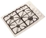 GE Bisque Built-In Gas Cooktop