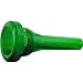Kelly Mouthpieces Large Shank 5G Trombone Mouthpiece (Crystal Green)