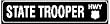 STATE TROOPER HWY police law novelty NEW sign