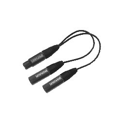 Whirlwind YX2M Y-Adapter Cable - 1.5-Feet
