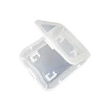 Plastic Secure Digital Card Case & Holder for SD MS Pro Duo Sony Memory Stick MMC Flash Media Memory Cards - 3 pack (NO MEMORY CARDS INCLUDED)
