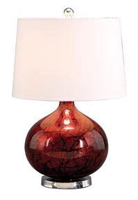 Decorative Glass Table Lamp