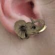 Elephant - Safari Animal Figurine Earrings