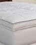 Sealy Posturepedic Down on Top Baffle Box Featherbed Feather Bed