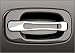 Black Rear Door Handle