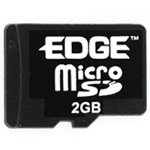 EDGE MICRO SECURE DIGITAL 2GB W/ADAPTER (Retail)