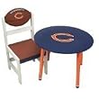 Chicago Bears 23"x17" Children's Wooden Team Table - NFL Football