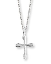 Boma Tiny Rounded Cross Necklace