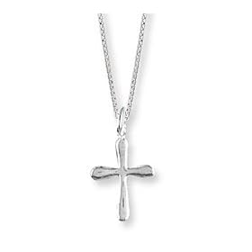 Boma Tiny Rounded Cross Necklace