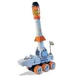 Matchbox Mega Rig Space Rover 
1.The rugged vehicle you need to conquer extraterrestrial terrain
2.Starts as one huge ship and separates into lots of different fun and exciting adventure vehicles
3.Send out the space pod and the ATV. Fuel up the rocket and launch it.
4.A natural add-on to the Space Mission, the Galactic Rover is motorized and becomes multiple smaller vehicles
5.Guarantees hours and hours of intergalactic fun.-Matchbox Mega Rig Space Rover