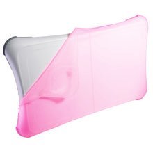 Nintendo Wii Fit Board Anti-Slip Grip Foot Pad Silicone Skin (Pink)