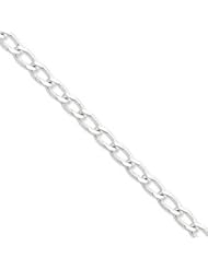 Sterling Silver 6.8mm Open Link Chain