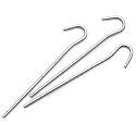 Gelert 18Cm Metal Tent Pegs - Pk10 - One Size