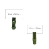 Bamboo Place Card Holders (Set of 12)
