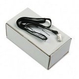 Advantus 75401 Neck Lanyard for Badges, Clip Style, 36, Black, 24 per Box