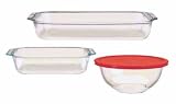 Kitchen & Housewares : Corelle #1075465 4PC Pyrex BakeNPrep Set