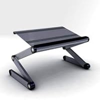 - Adjustable Laptop Table Lap Spanning Computer Desk Portable Bed Tray Book Stand Multifunctional and Ergonomics Design Dual Layer Tabletop up to 17 with Lifetime Warranty -