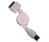 Retractable FireWire 1394 Sync & Charge Cable with iPod Dock