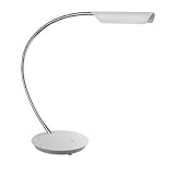 from Philips Philips 7.5W Foxe High Quality White Metal & Nickel Finish LED Desk Lamp - Energy Saving Only 7.5 Watts Power Consumption With 35 Watts Light Output - Stands 18.5 Inches Tall