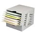 Premier 6-Station Collator, Gray (PRECL6)